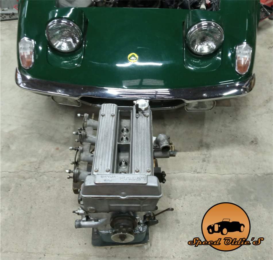 Garage entretien Lotus Elan +2 Big Valve S130